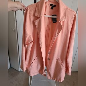 Linen Torrid Blazer
